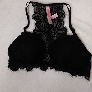 VS pink the date racer back push up bra